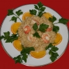 Risotto With Shrimp, Gorgonzola and Orange